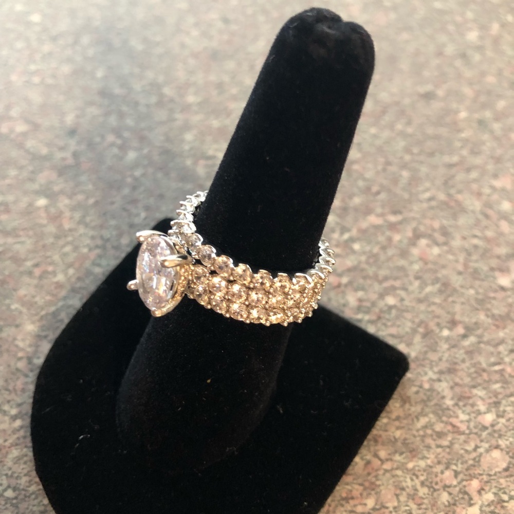 3pc Oval Wedding Set - image 6